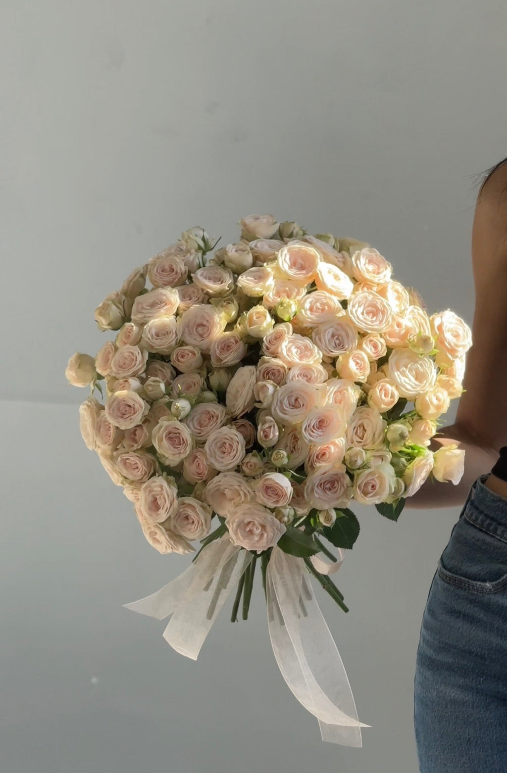Soft spray roses bouquet