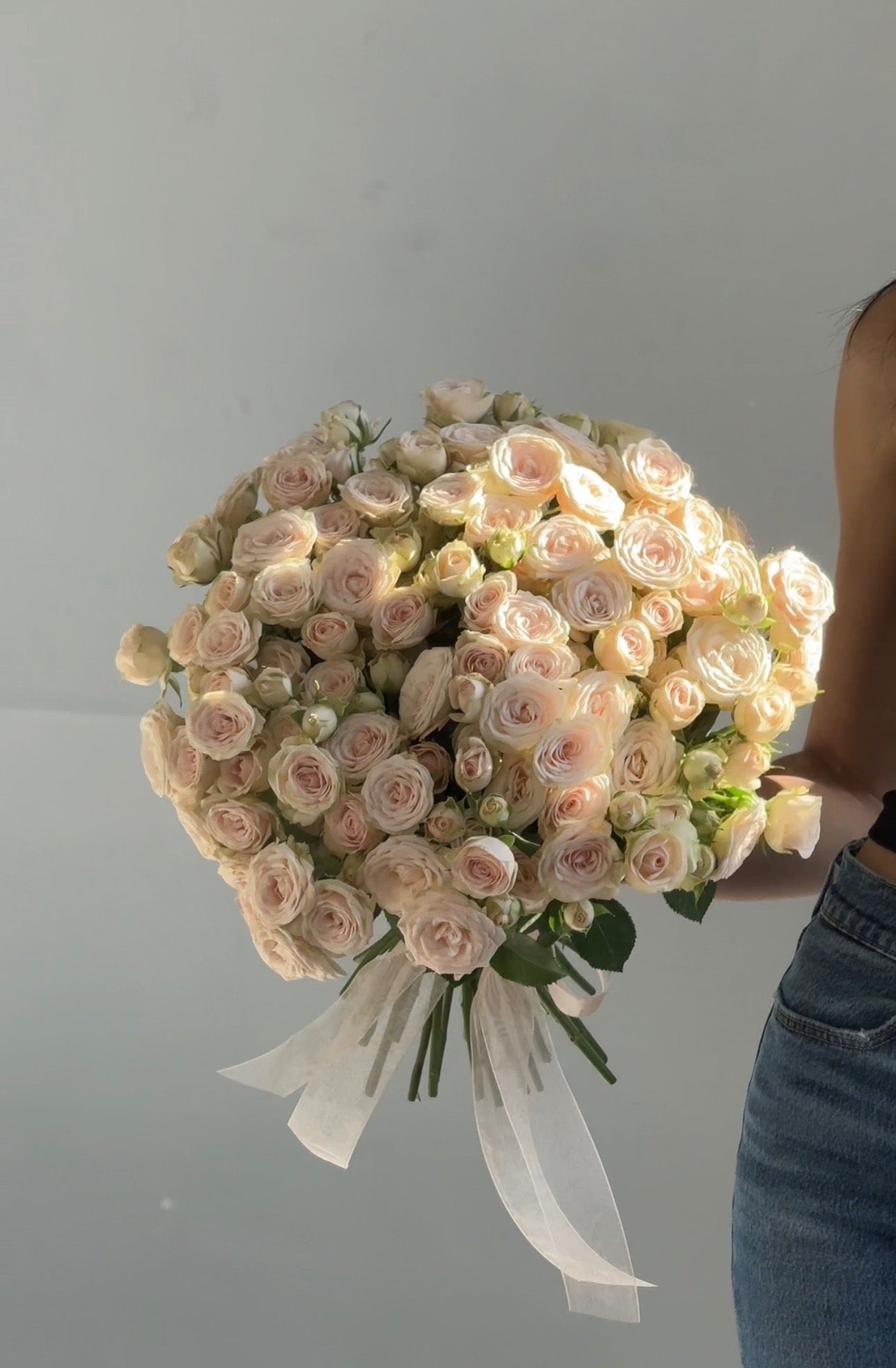 Soft spray roses bouquet