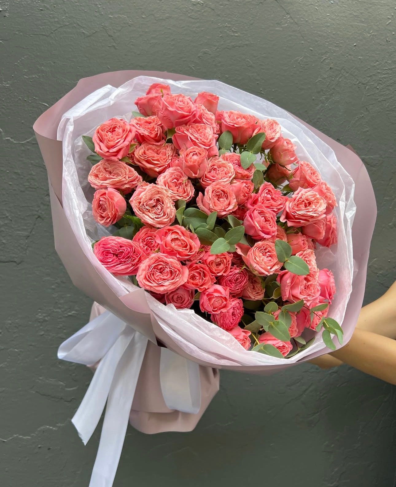 Pink Spray Roses Bouquet