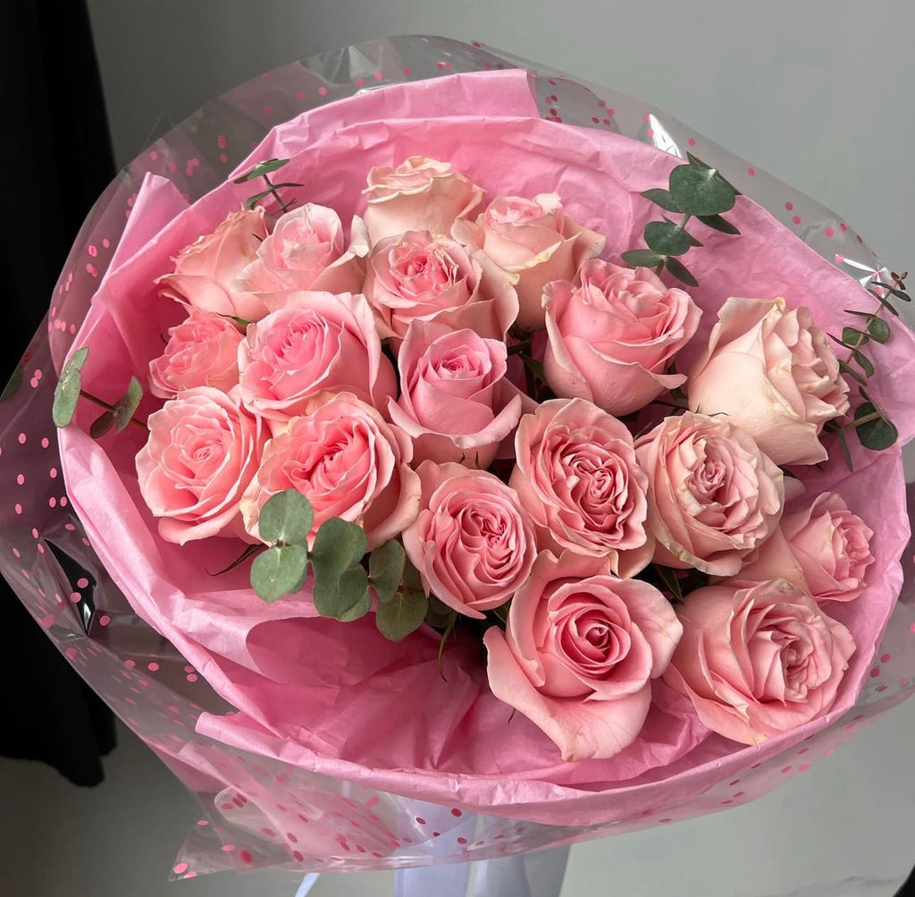 Pink Roses Bouquet