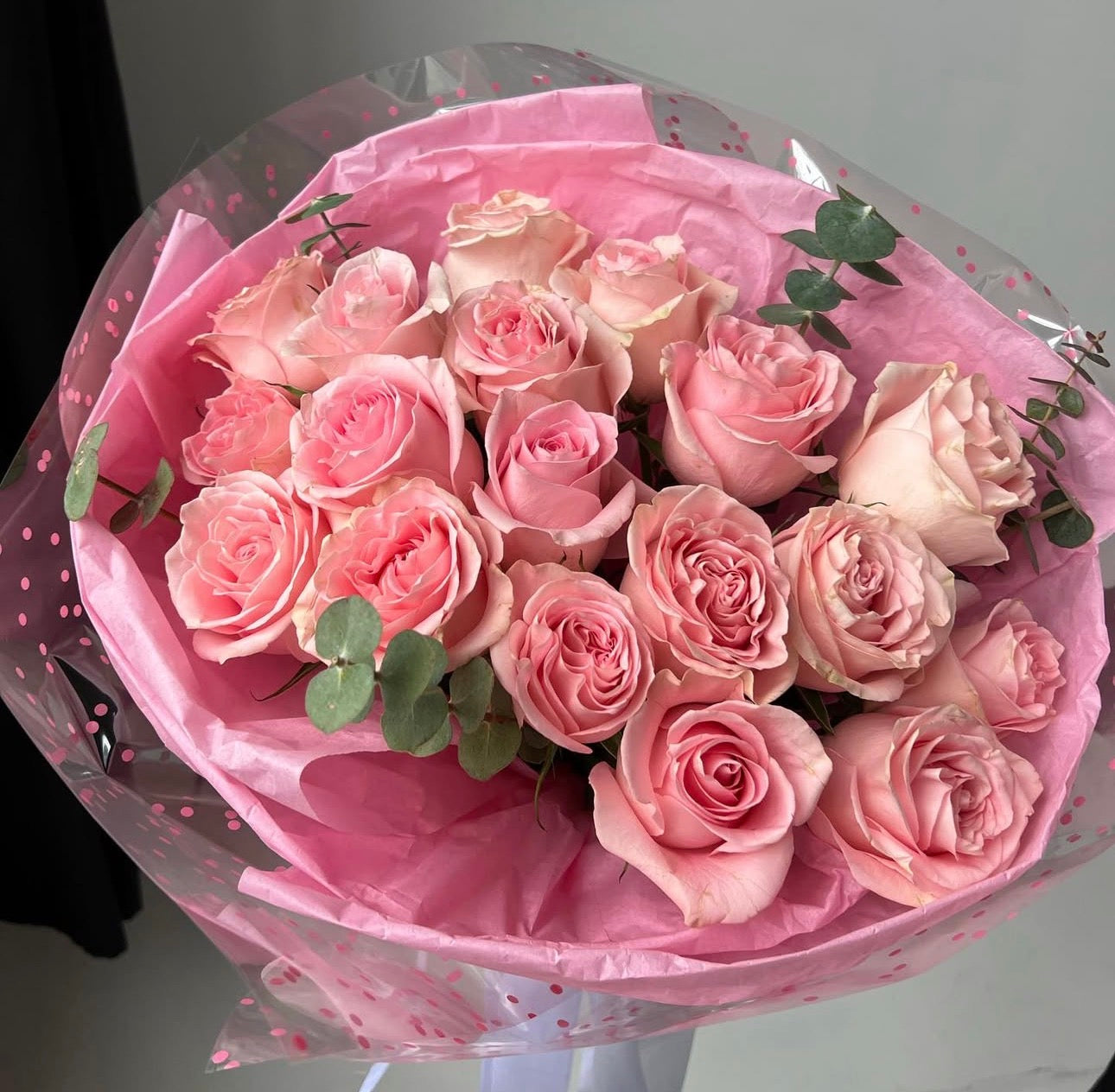 Pink Roses Bouquet